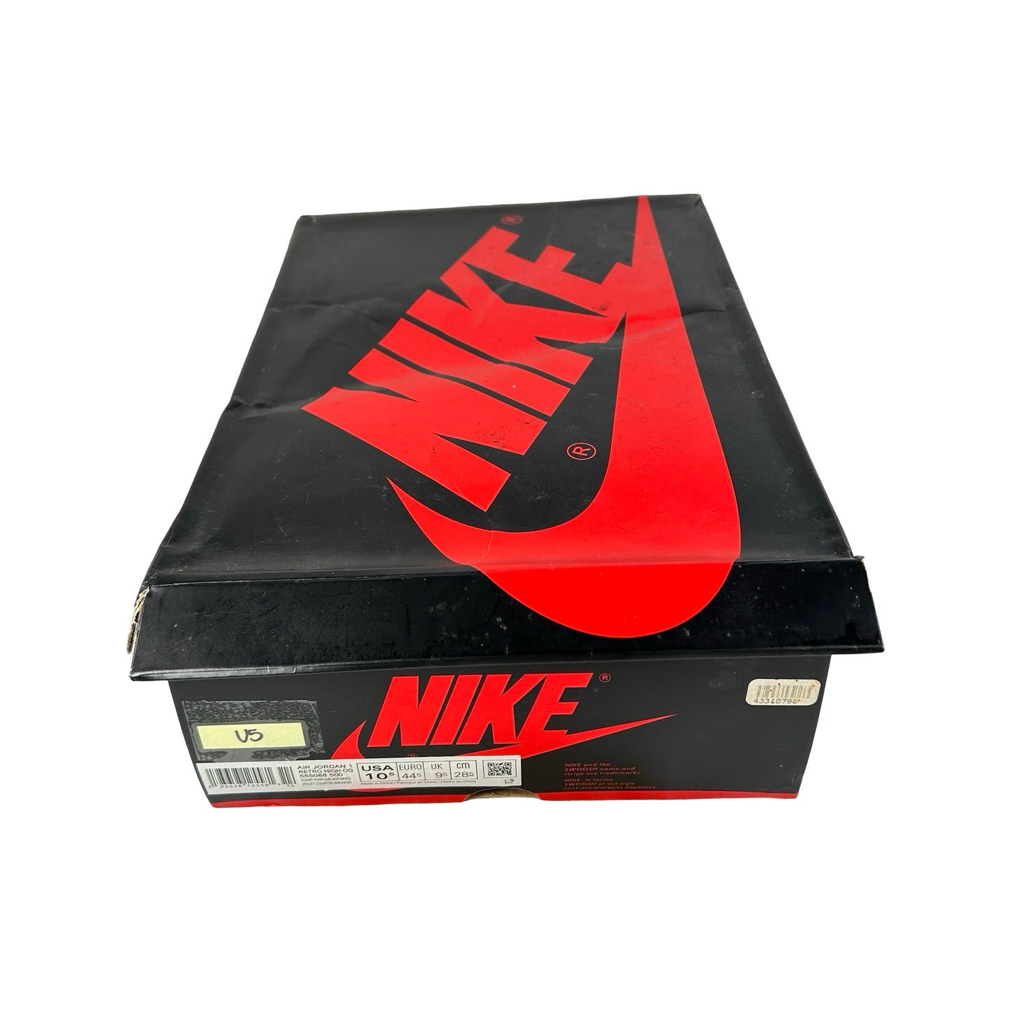 555088 500 Jordan 1 Court Purple [USED] - 10.5 M (Used5)
