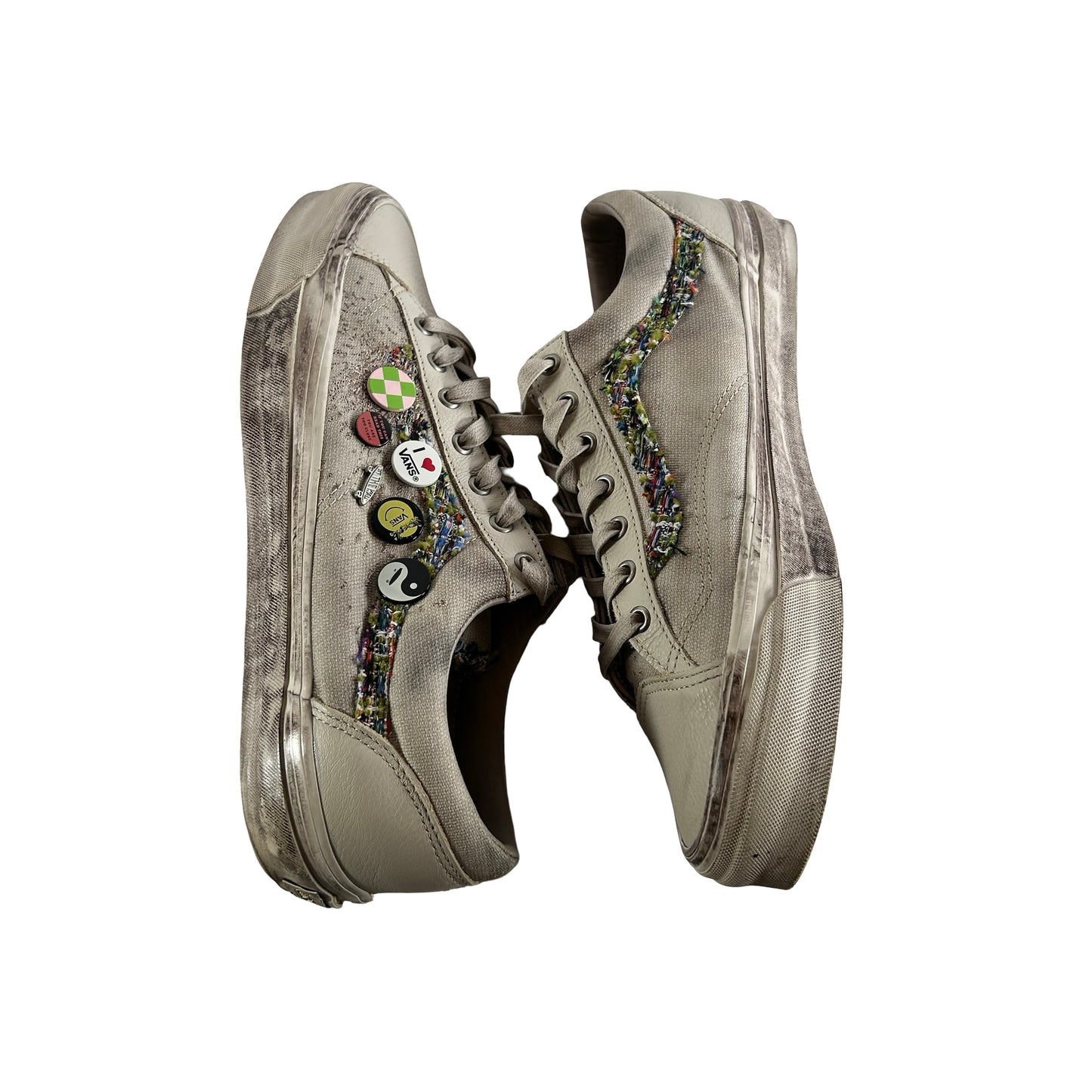 VN000E8V2N1 Vans Old Skool 36 LX Souvenir Oatmeal [USED] - 13 M (Used)