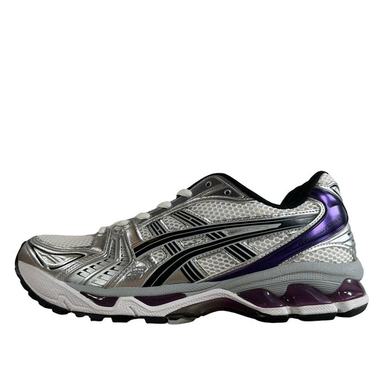 1202A056 111 ASICS Gel-Kayano 14 White Dark Grape (Women's) [USED] - 10 W (Used2)