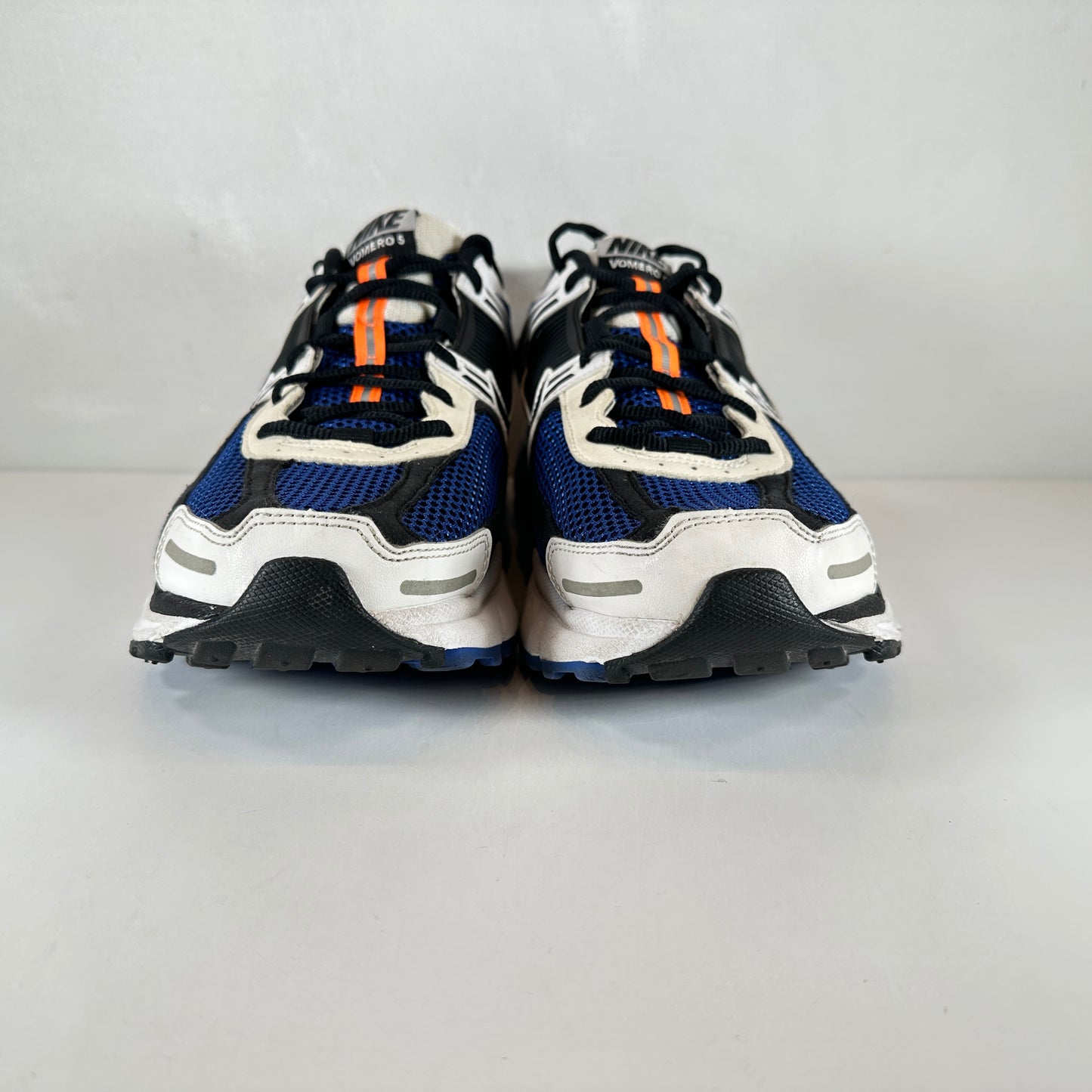 CI1694 100 Nike Zoom Vomero 5 White Racer Blue Black [USED] - 12 M (Used)