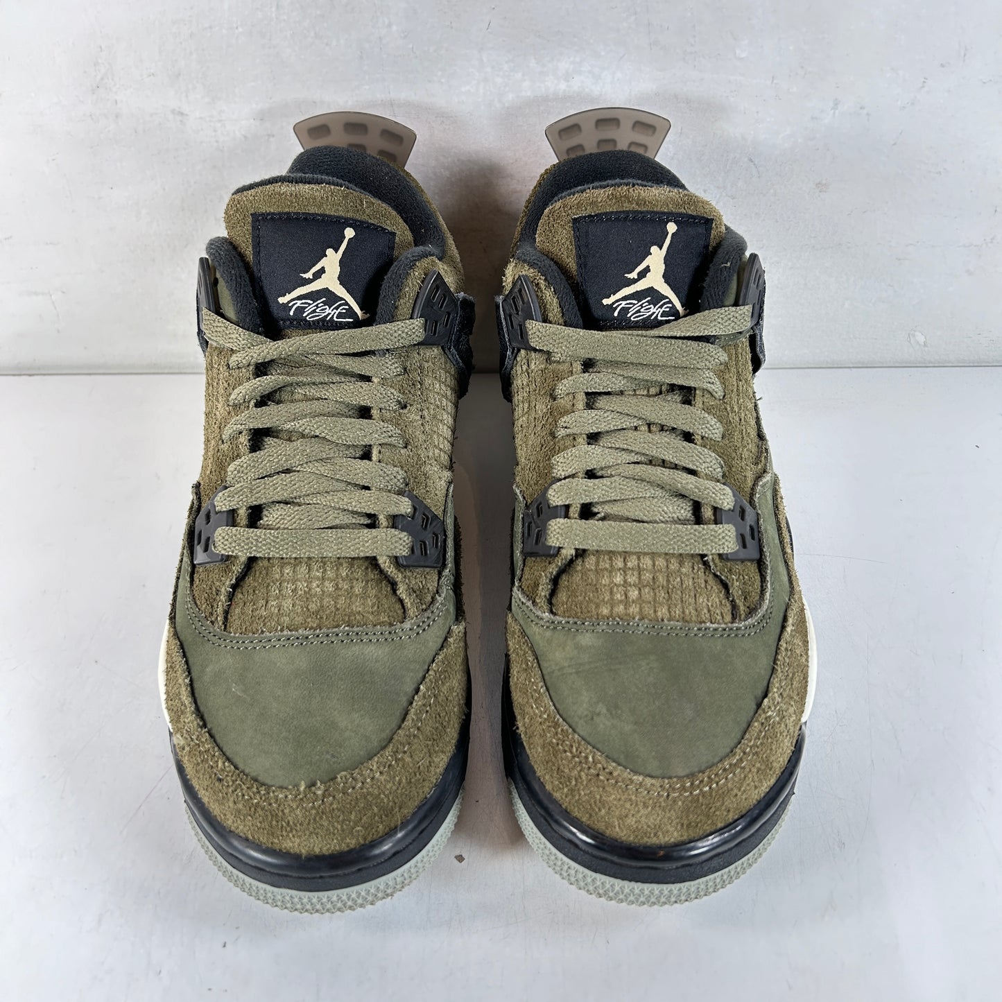 FB9928 200 Jordan 4 Retro SE Craft Medium Olive (GS) [USED] - 6.5 Y (Used)