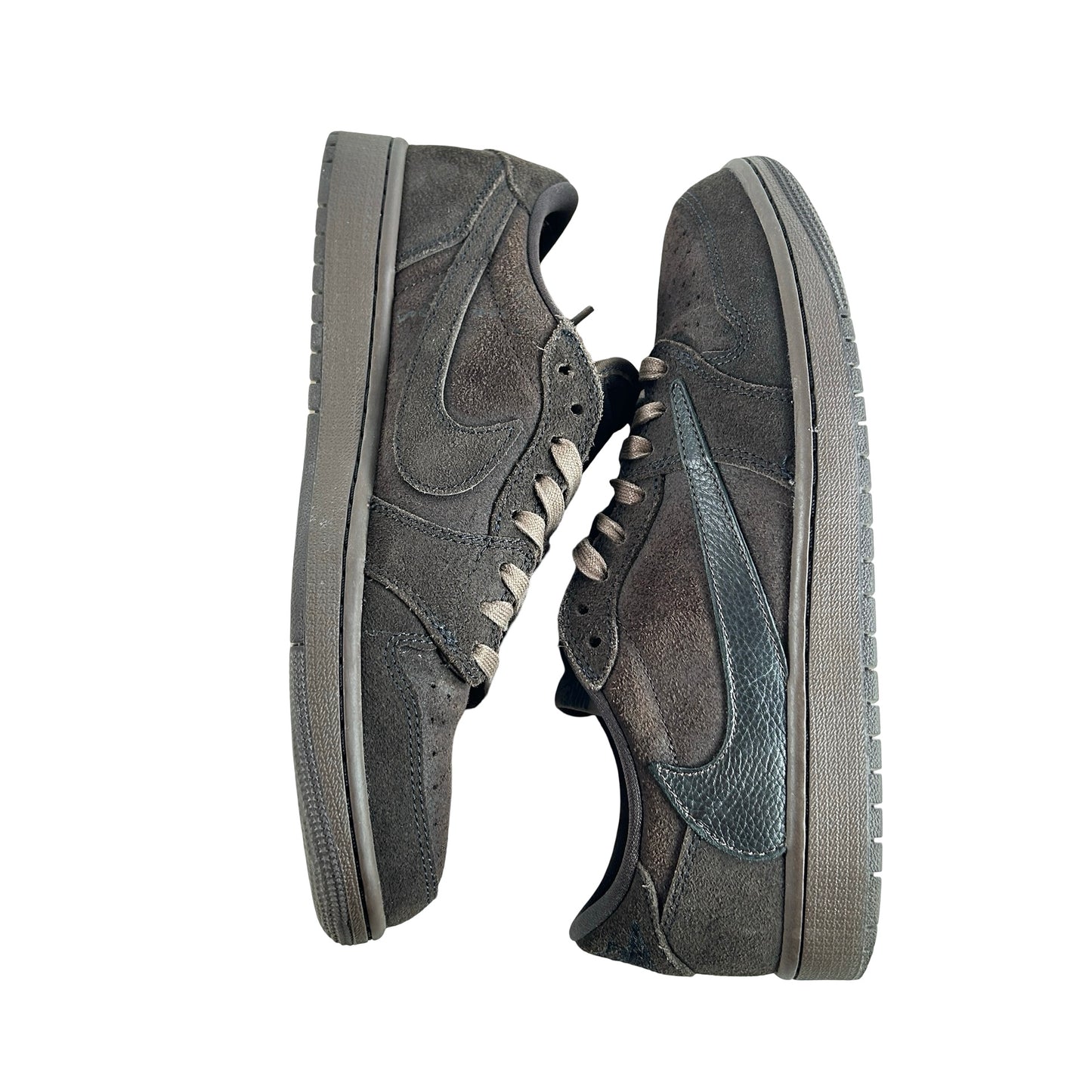 DM7866 202 Jordan 1 Retro Low OG SP Travis Scott Velvet Brown [USED] - 9 M (Used10)