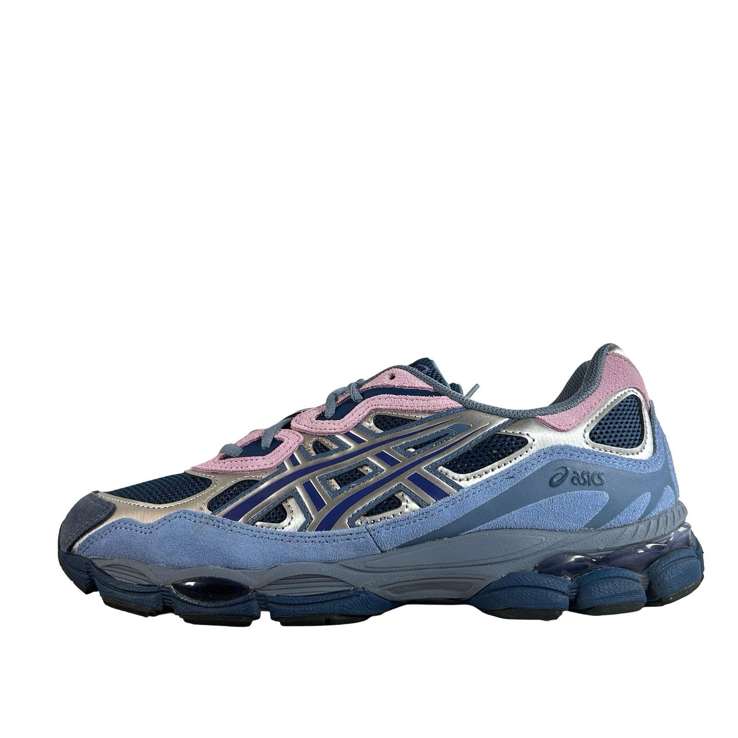 1203A785 400 ASICS Gel-NYC Blue Pink Silver [USED] - 10.5 M (Used)