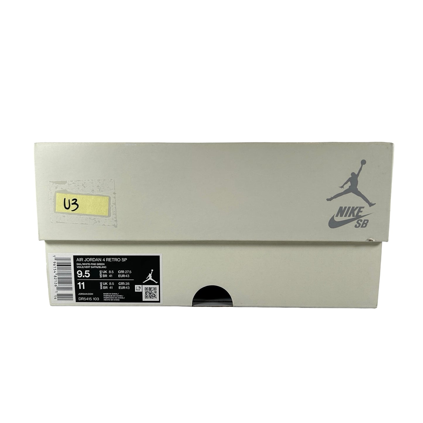 DR5415 103 Jordan 4 Retro SB Pine Green [USED] - 9.5 M (Used3)
