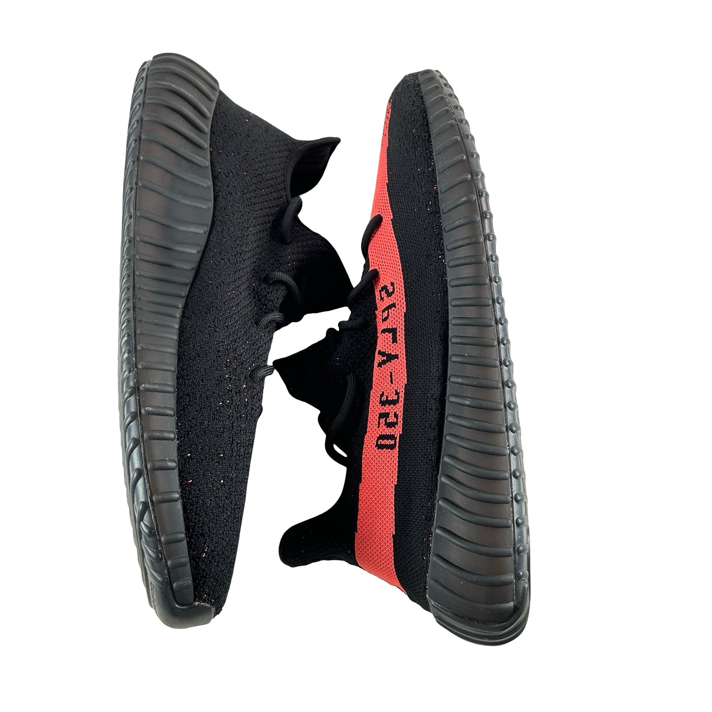 BY9612 Yeezy Boost 350 V2 Core Black Red [USED] - 14.5 M (Used)