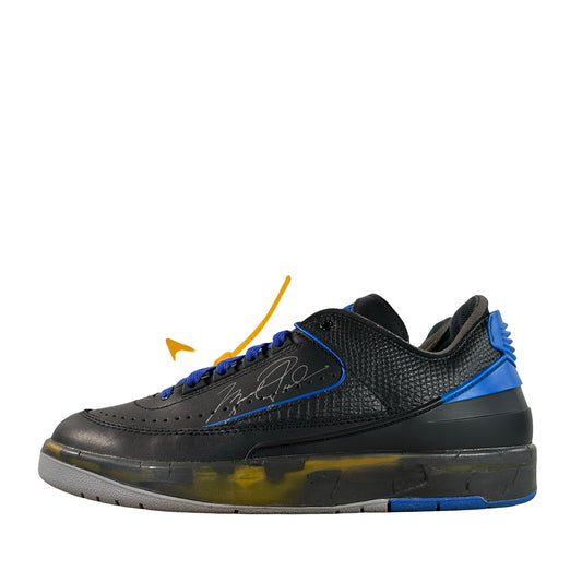 DJ4375 004 Jordan 2 Retro Low SP Off-White Black Blue [USED] - 8.5 M (Used2)