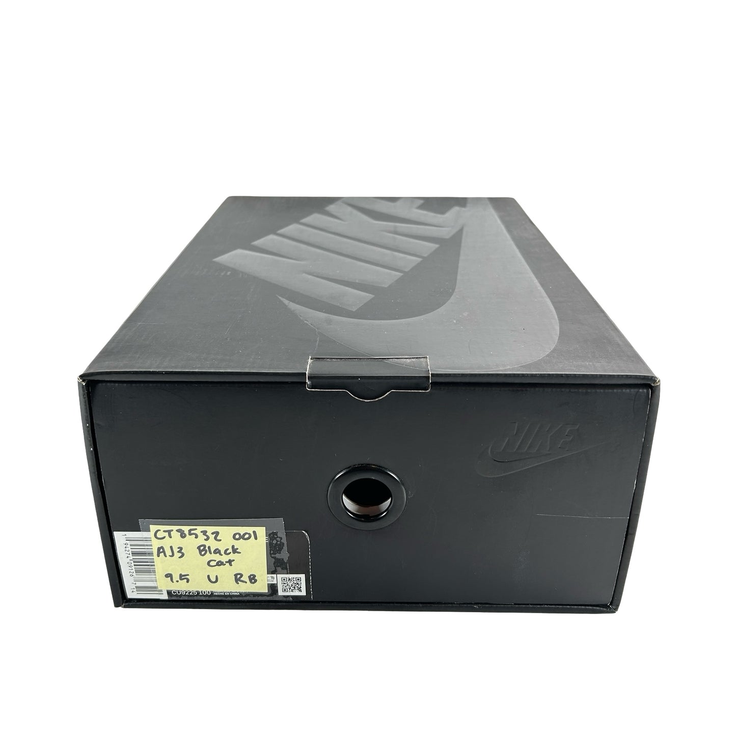 CT8532 001 Jordan 3 Retro Black Cat (2025) [USED] - 8.5 M (Used) (Replace Box)