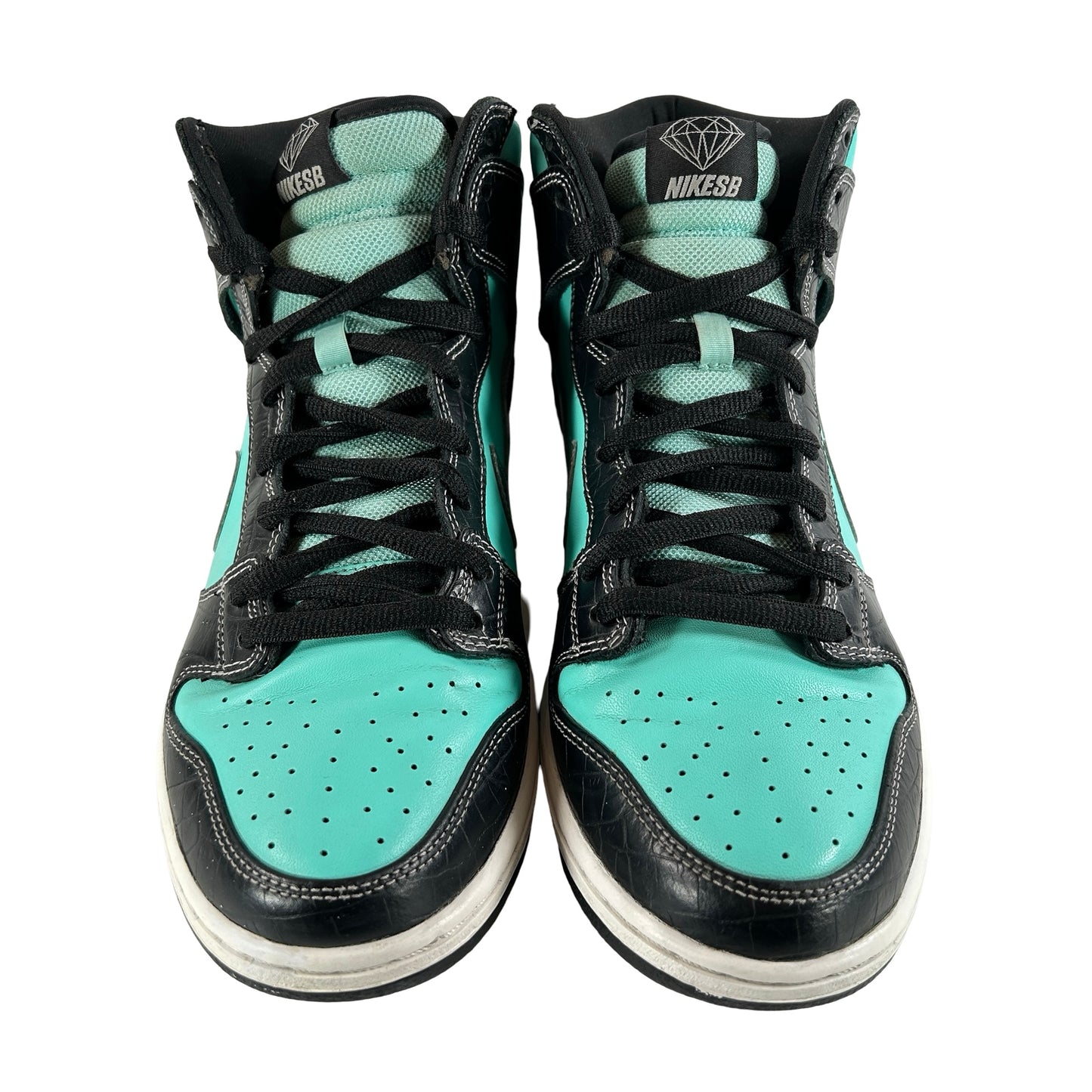 653599 400 Nike SB Dunk High Diamond Supply Co. Tiffany [USED] - 11.5 M (Used) (No Box)