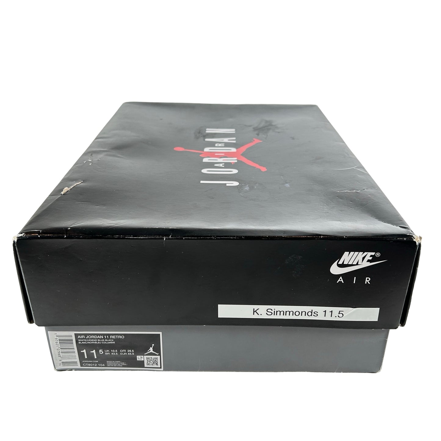 CT8012 104 Jordan 11 Retro Legend Blue (2024) [USED] - 11.5 M (Used)
