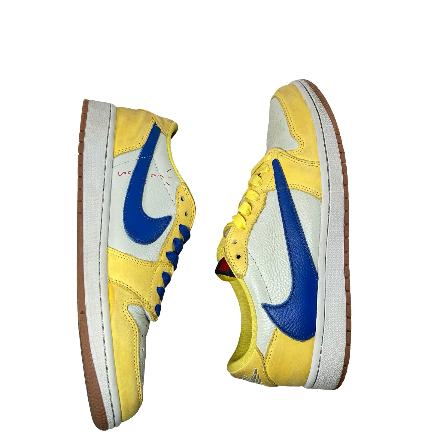 DZ4137 700 Jordan 1 Retro Low OG SP Travis Scott Canary (Women's) [USED] - 10 W (Used) (No Box)