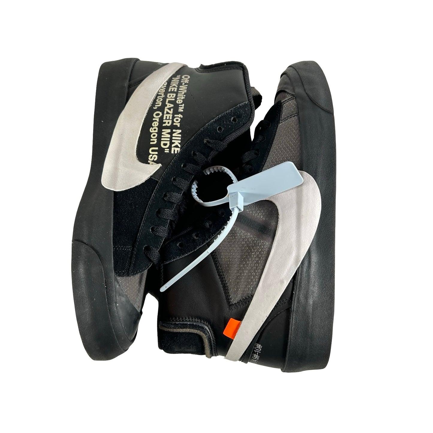 AA3832 001 Nike Blazer Off-White Black [USED] - 9 M (Used2)