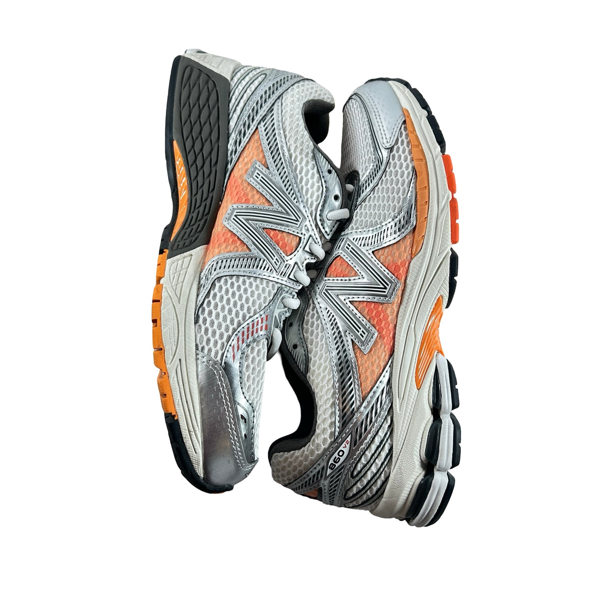 U8602EG Aimé Leon Dore x New Balance 860v2 'White Orange' [USED] - 8 M (Used) (No Box)