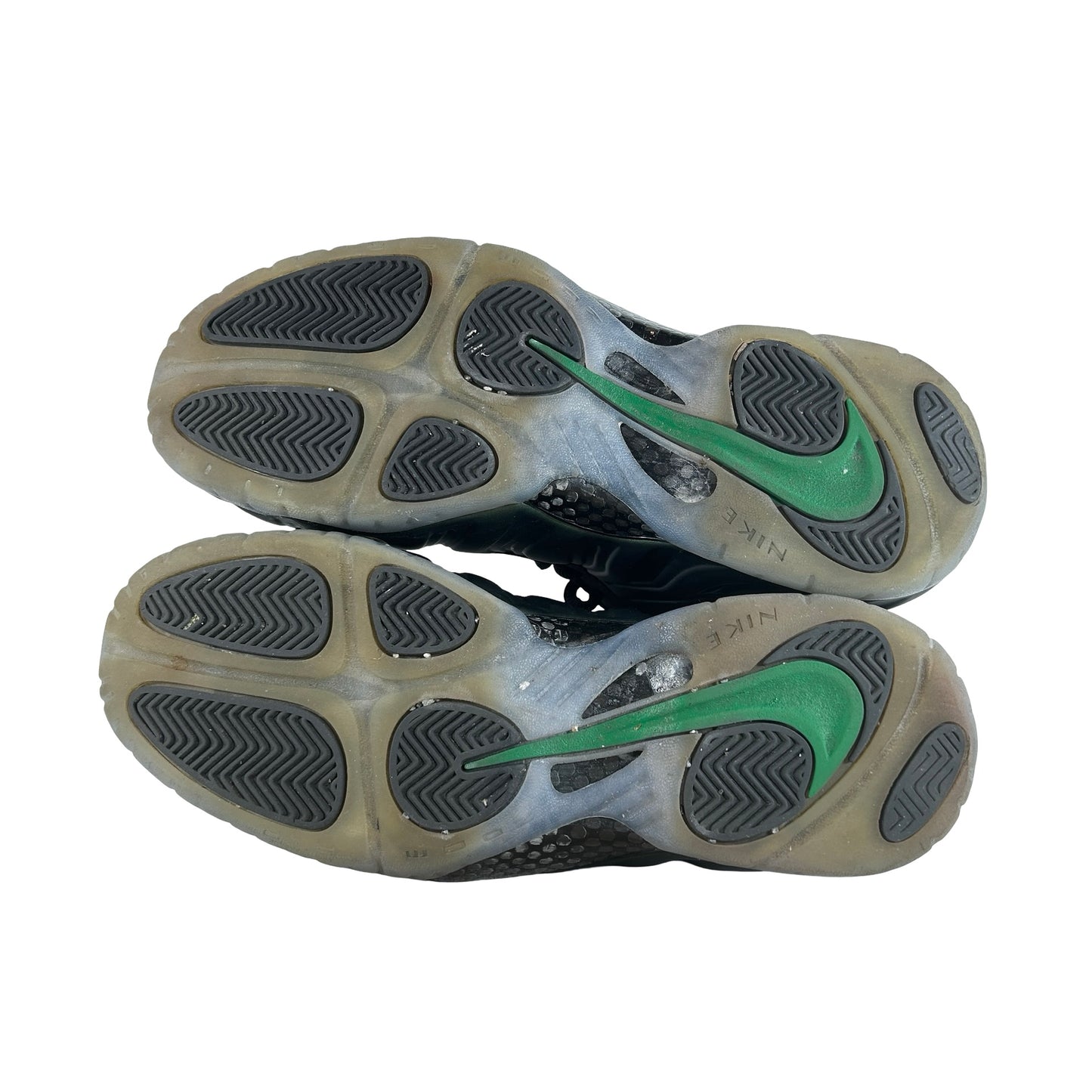 HF0794 300 Nike Air Foamposite Pro Pine Green (2025) [USED] - 11 M (Used) (No Box) (No Insoles)