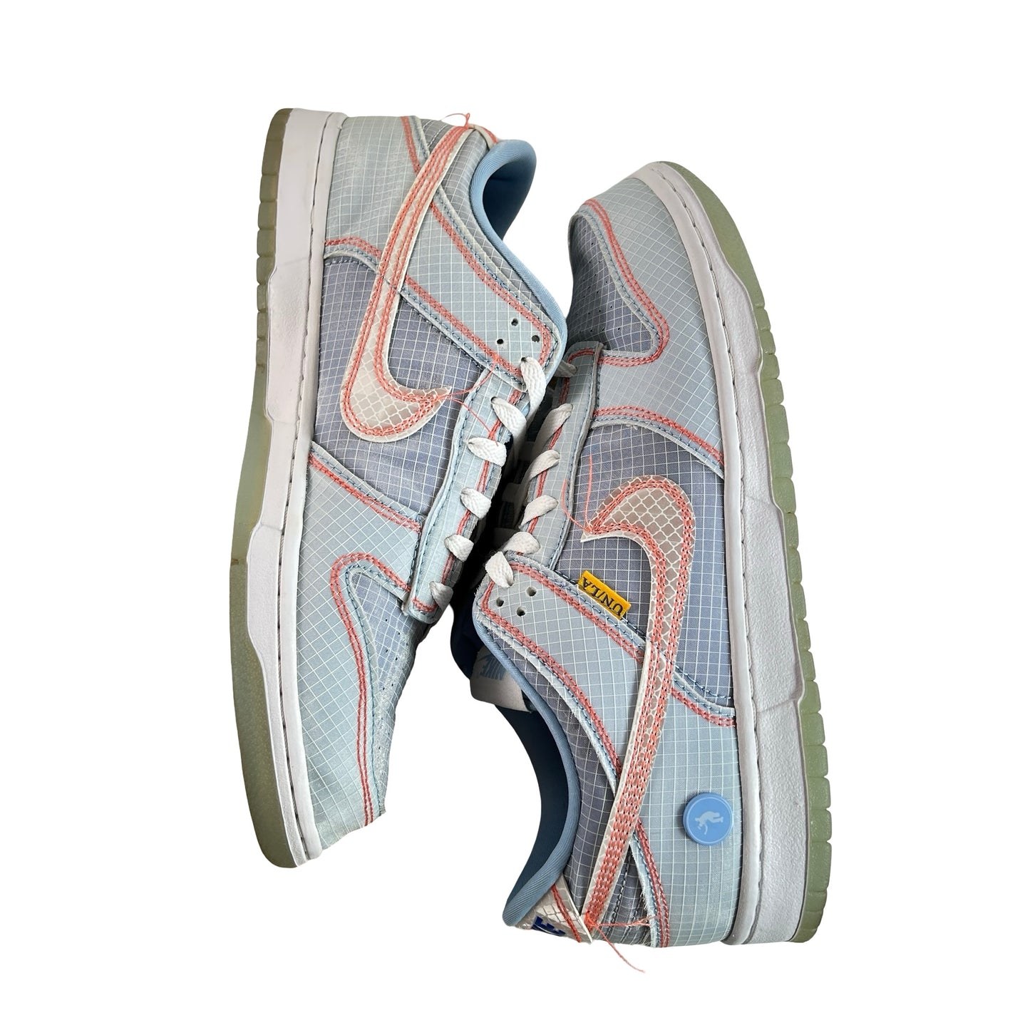 DJ9649 400 Nike Dunk Low Union Passport Pack Argon [USED] - 11 M (Used)
