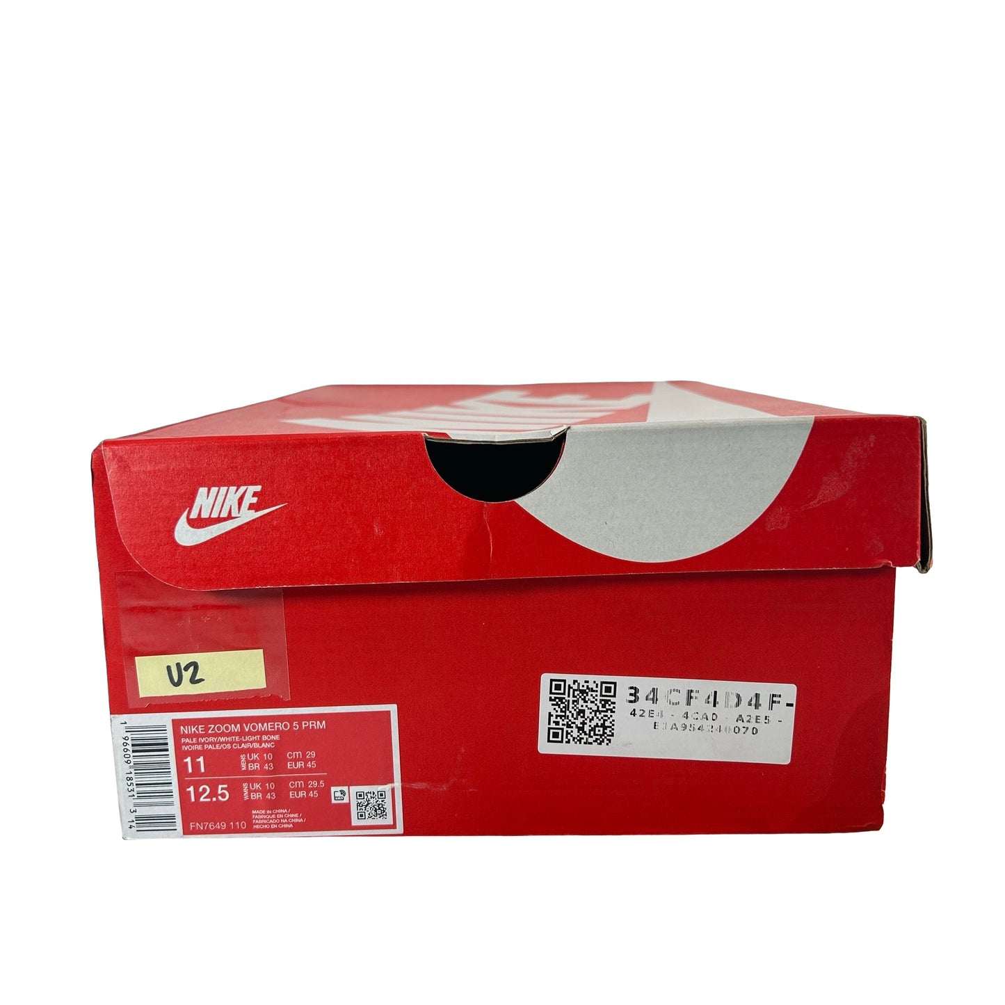 FN7649 110 Nike Zoom Vomero 5 Supersonic Light Bone Black [USED] - 11 M (Used2)