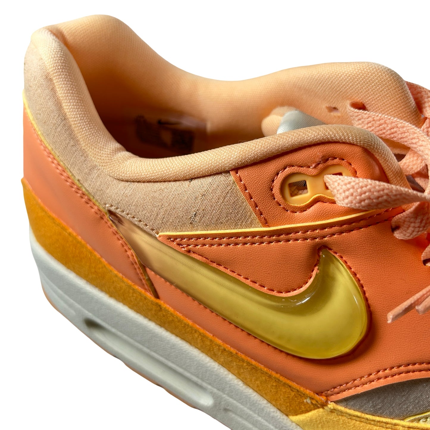 FD6955 800 Nike Air Max 1 Puerto Rico Orange Frost [CONDITIONAL] - 11.5 M (Marks on Right Shoe)