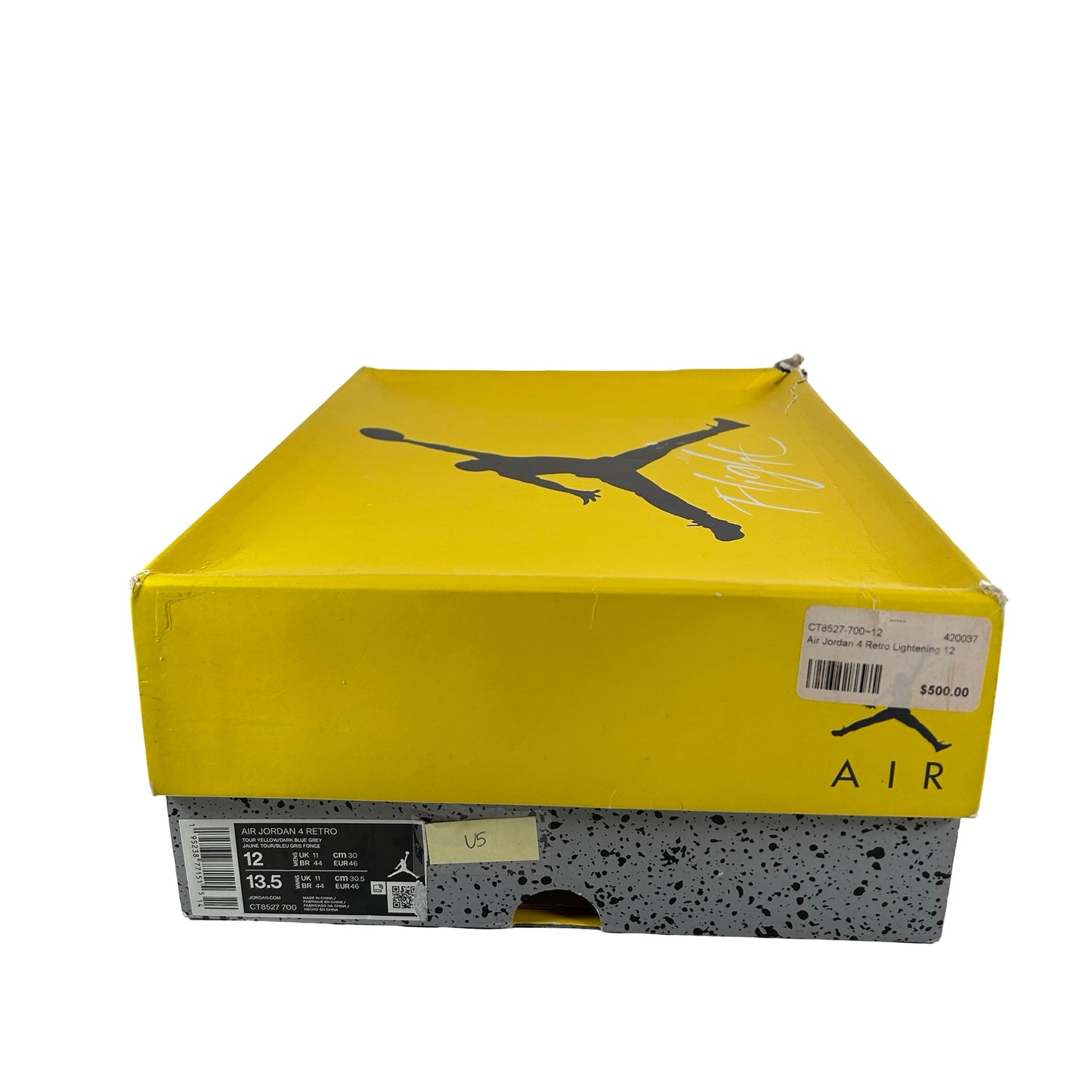 CT8527 700 Jordan 4 Retro Lightning (2021) [USED] - 12 M (Used5)