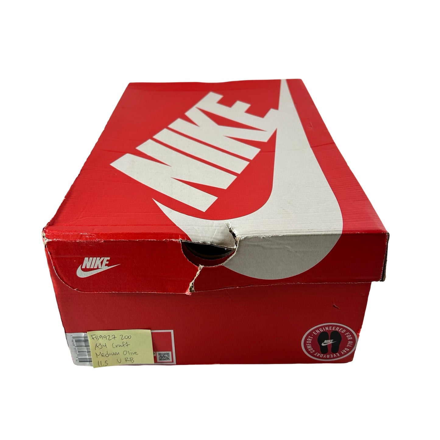 FB9927 200 Air Jordan 4 Craft Medium Olive [USED] - 11.5 M (Used) (Replace Box)