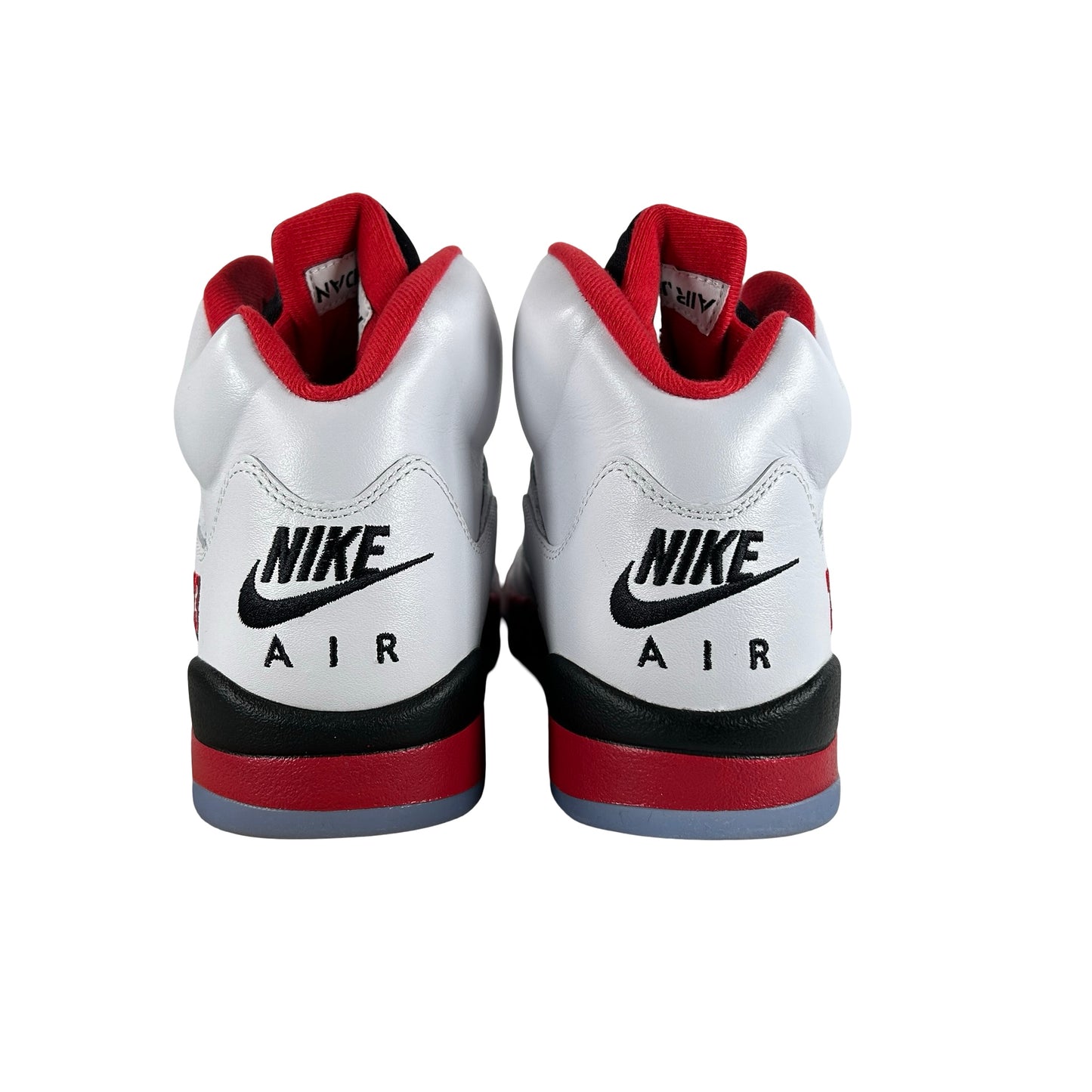HQ7978 101 Jordan 5 Retro Fire Red Black Tongue (2025) [USED] - 9.5 M (Used)