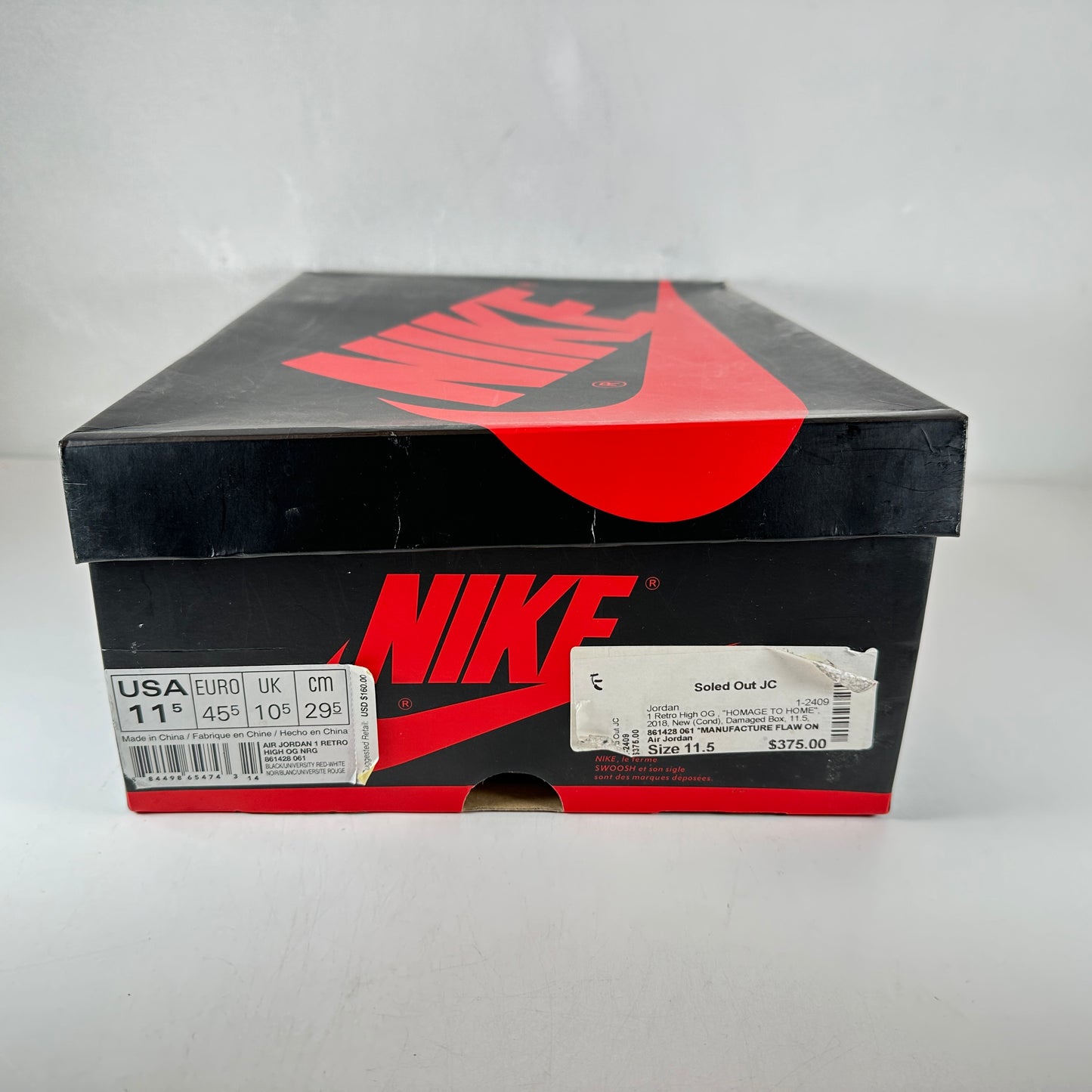 861428 061 Jordan 1 Retro High Homage To Home (Non-numbered) [USED] - 11.5 M (Used)