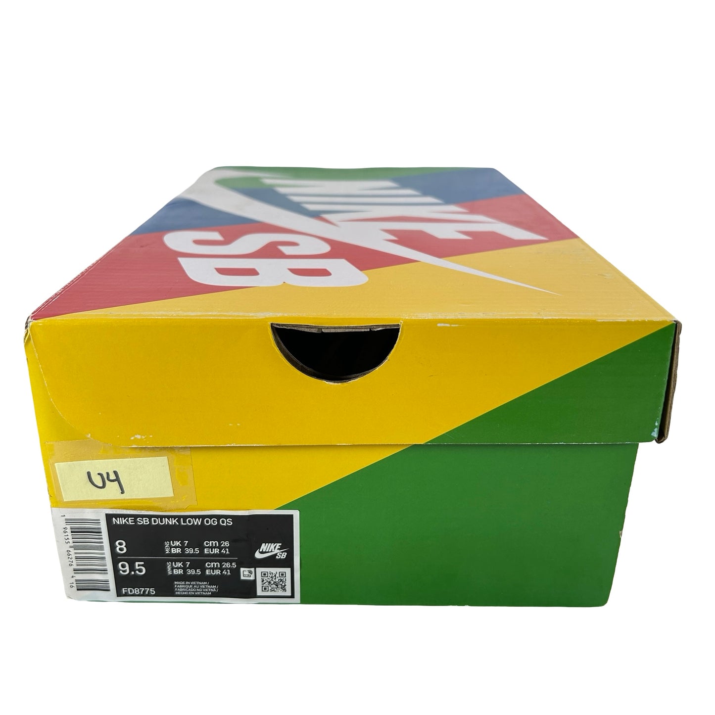 FD8775 001 Nike SB Dunk Low HUF San Francisco [USED] - 8 M (Used4)
