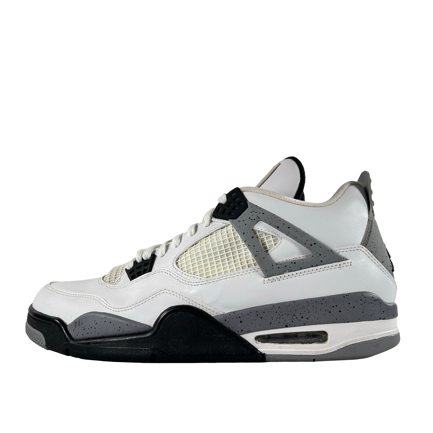 308497 103 Jordan 4 Retro White Cement (2012) [USED] - 12 M (Used) (No Box)