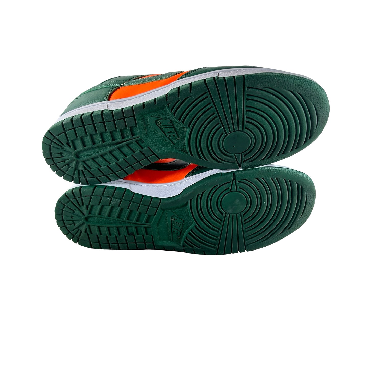 DD1391 300 Nike Dunk Low Retro Miami Hurricanes [USED] - 10 M (Used2) (No Box2)