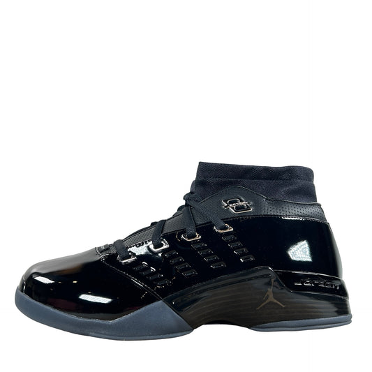IV7640 001 Air Jordan 17 Low Black Patent [USED] - 11 M (Used)