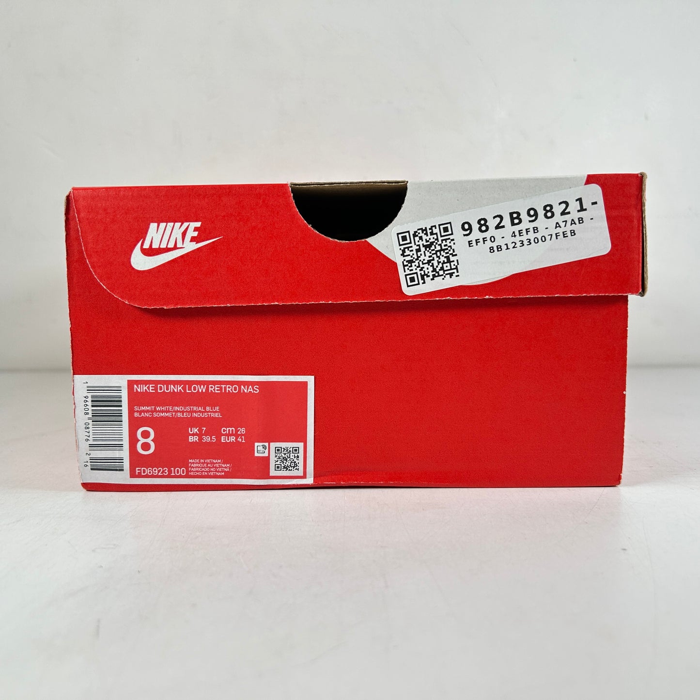 FD6923 100 Nike Dunk Low Industrial Blue [USED] - 8 M (Used)