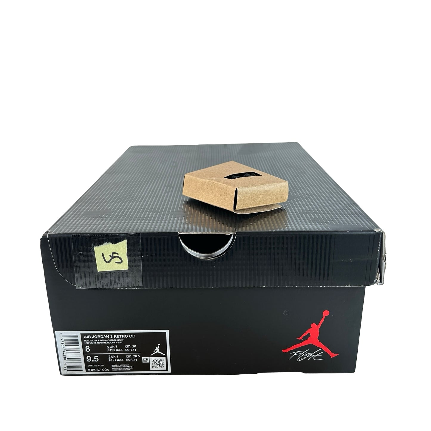 IB8967 004 Jordan 3 Retro OG Rare Air [USED] - 8 M (Used5)