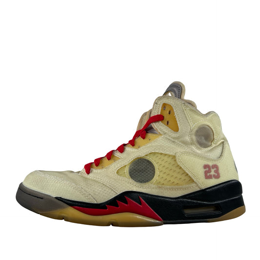 DH8565 100 Jordan 5 Off-White Sail [USED] - 9 M (Used8)