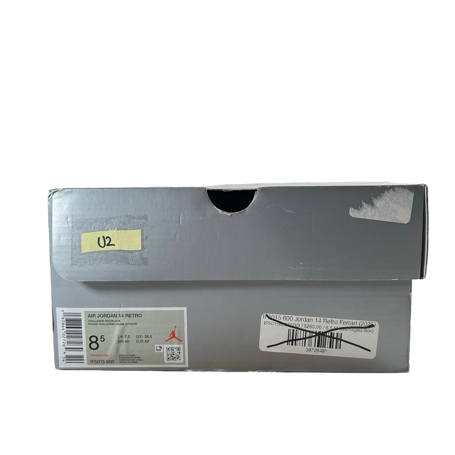 IF5015 600 Jordan 14 Retro Ferrari (2025) [USED] - 8.5 M (Used2)