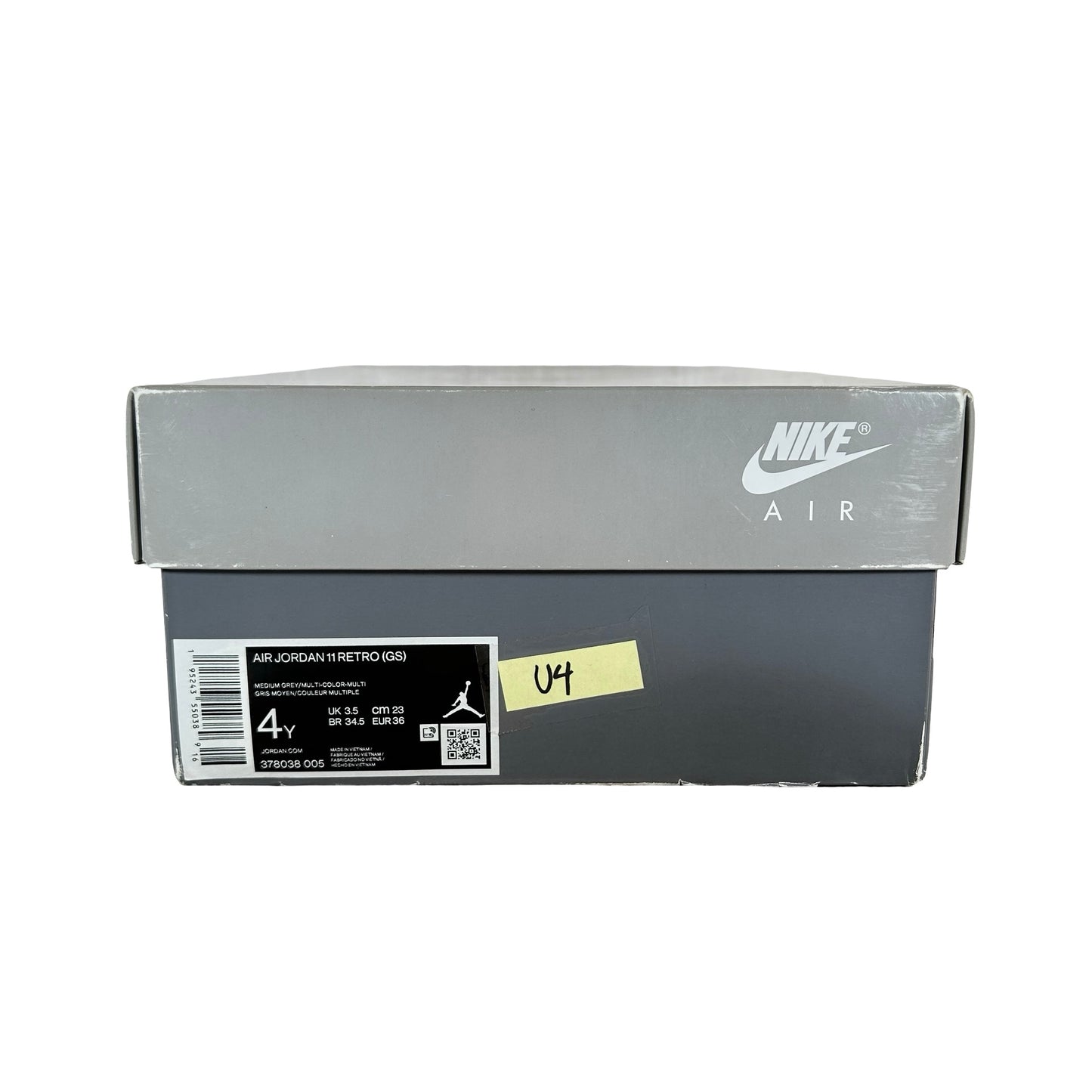 378038 005 Jordan 11 Cool Grey (2021) GS [USED] - 4 Y (Used4)