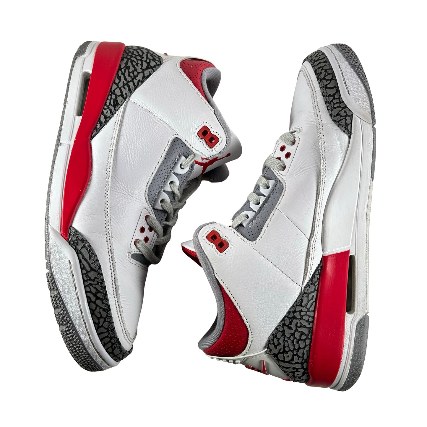 DN3707 160 Jordan 3 Retro Fire Red (2022) [USED] - 10.5 M (Used2) (No Box2)