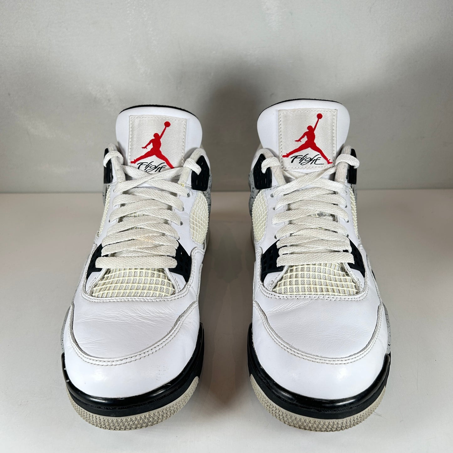 840606 192 Jordan 4 Retro White Cement (2016) [USED] - 10 M (Used)