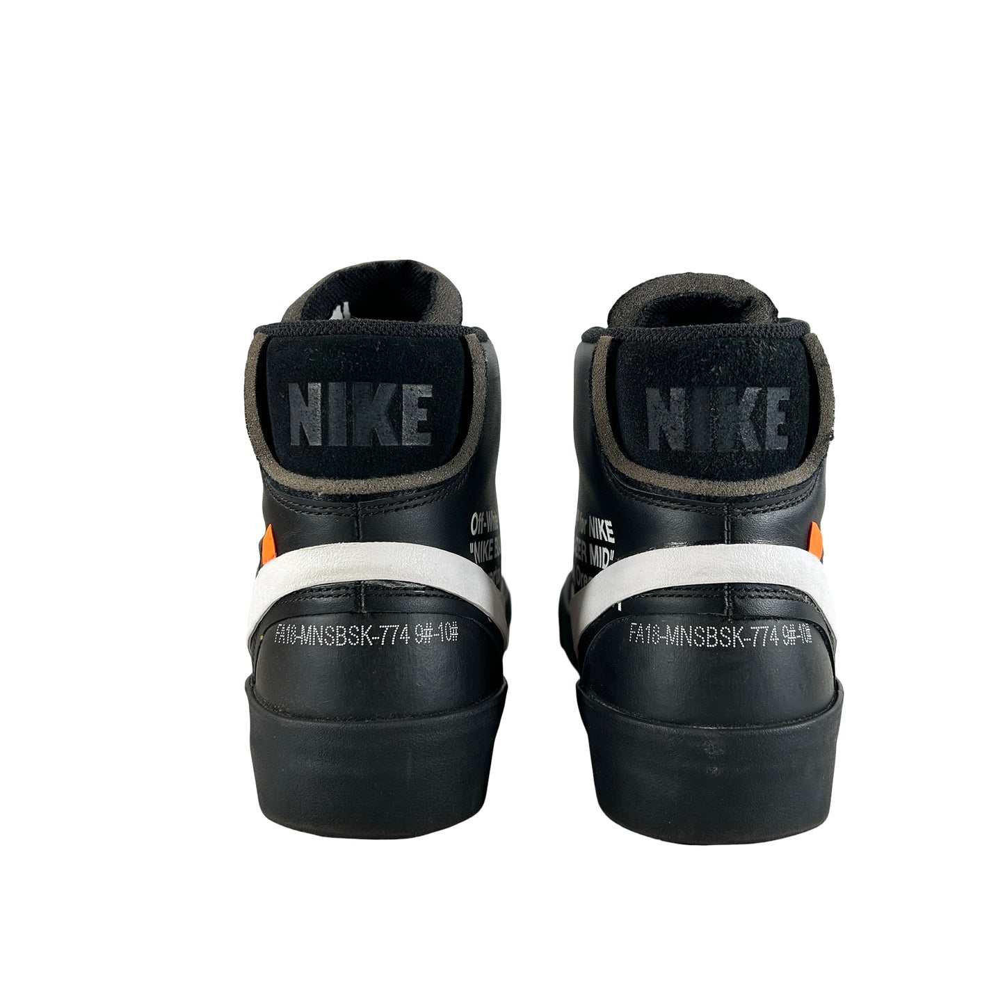 AA3832 001 Nike Blazer Off-White Black [USED] - 10 M (Used)