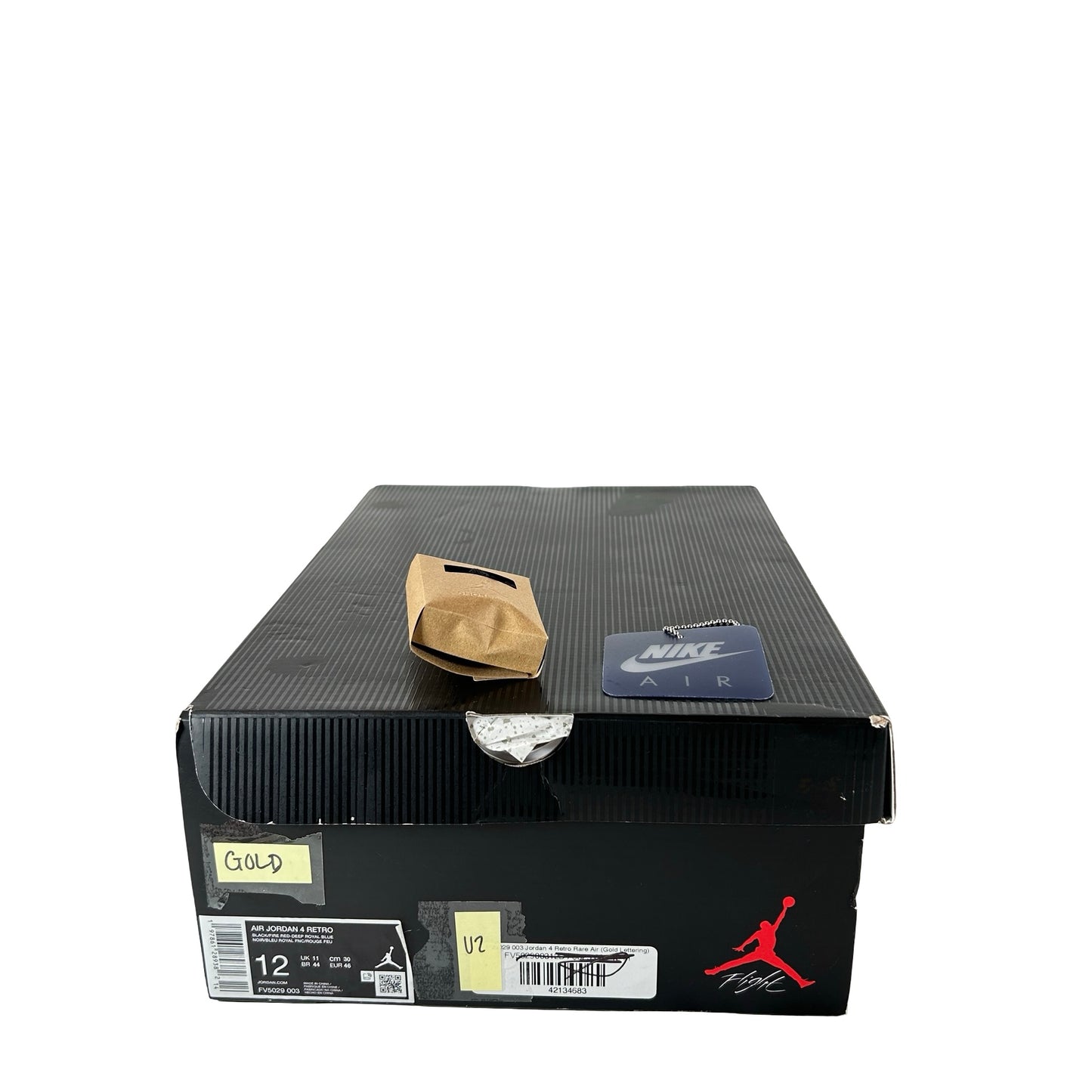 FV5029 003 Jordan 4 Retro Rare Air (Gold Lettering) [USED] - 12 (Used2)