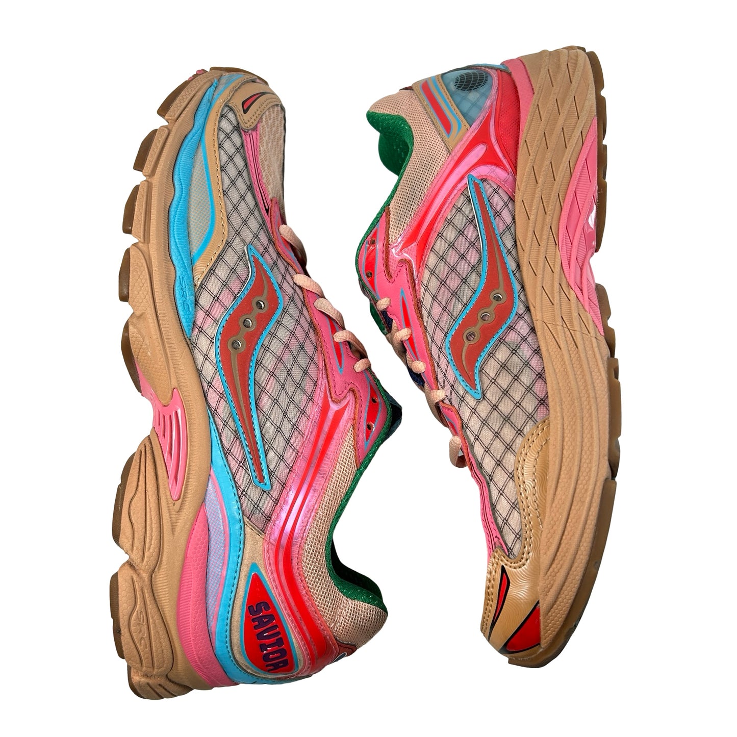 S70864 2 Saucony ProGrid Omni 9 Jae Tips To Do List Tan [USED] - 9.5 M (Used)