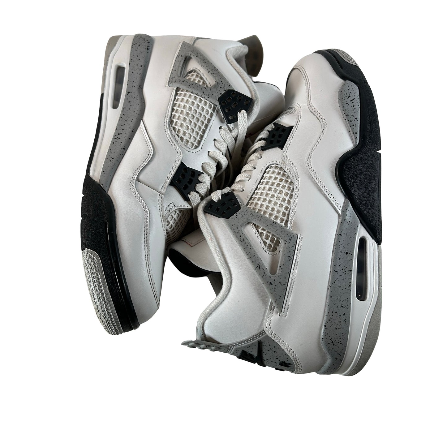 FV5029 100 Jordan 4 Retro White Cement (2025) [USED] - 10.5 M (Used) (Replace Box)