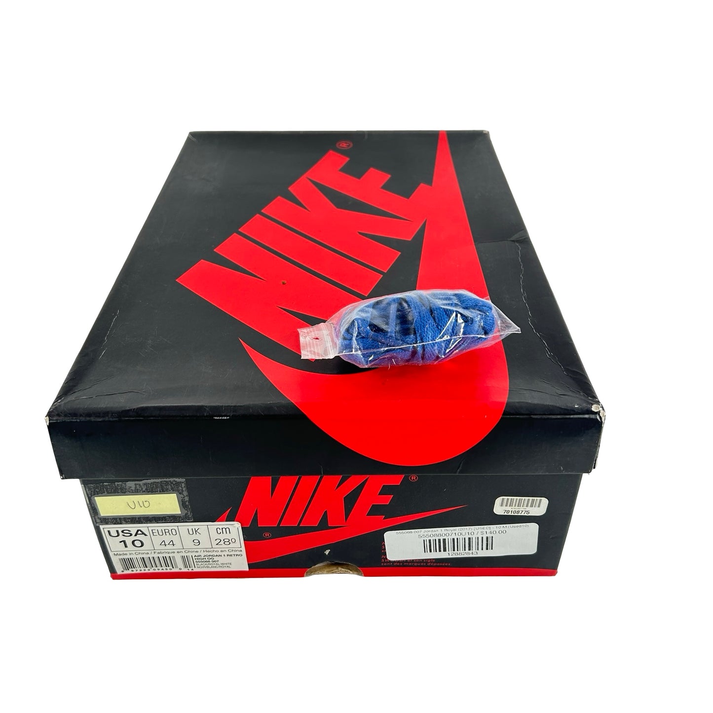 555088 007 Jordan 1 Royal (2017) [USED] - 10 M (Used10)