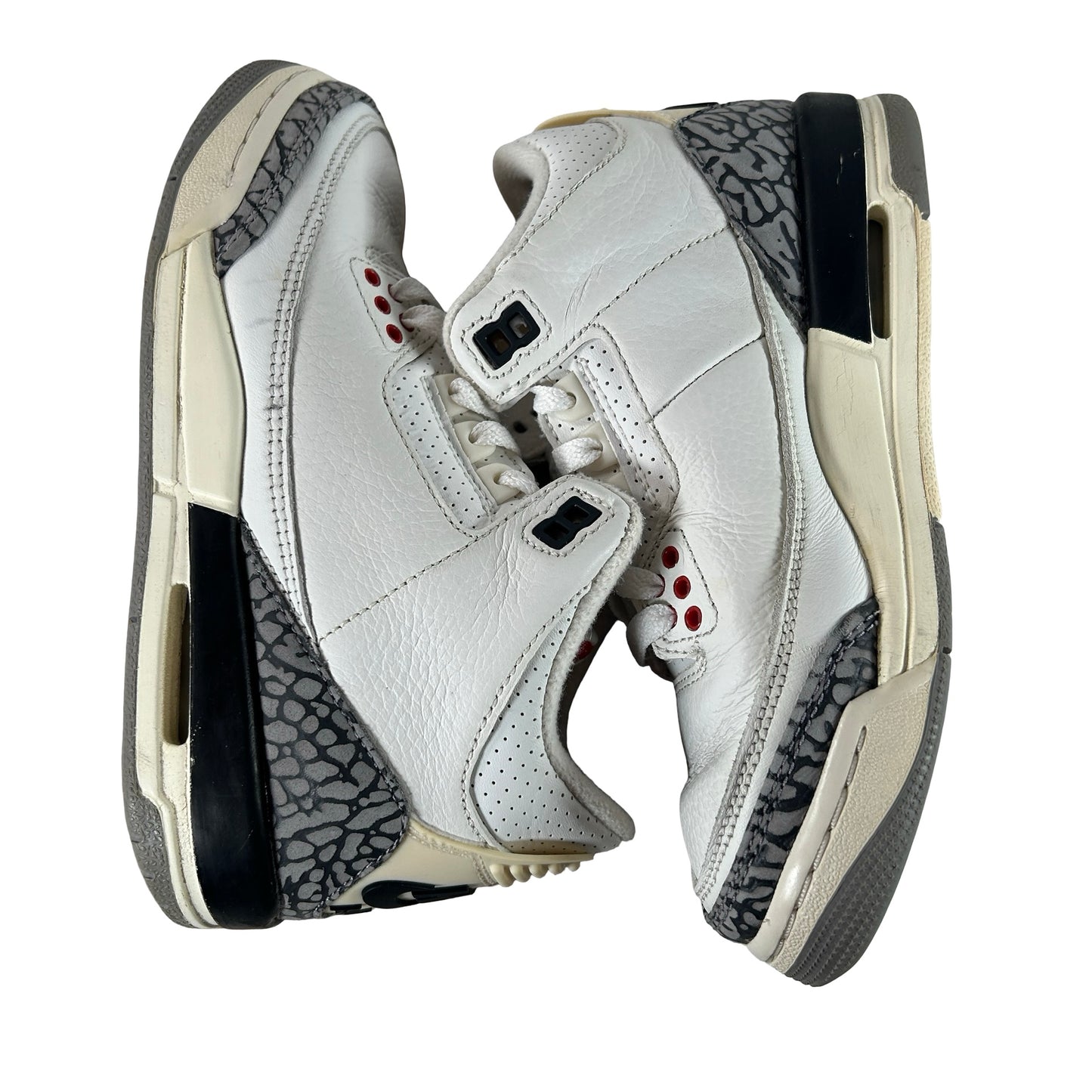 DM0967 100 Jordan 3 Retro White Cement Reimagined (GS) [USED] - 3.5 Y (Used) (No Box)