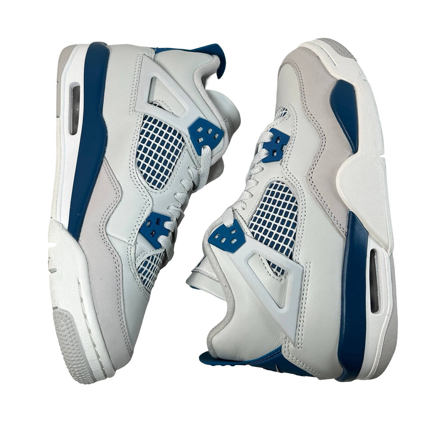 HF4281 141 Jordan 4 Retro Military Blue (2024) (GS) [USED] - 5.5 Y (Used) (No Box)