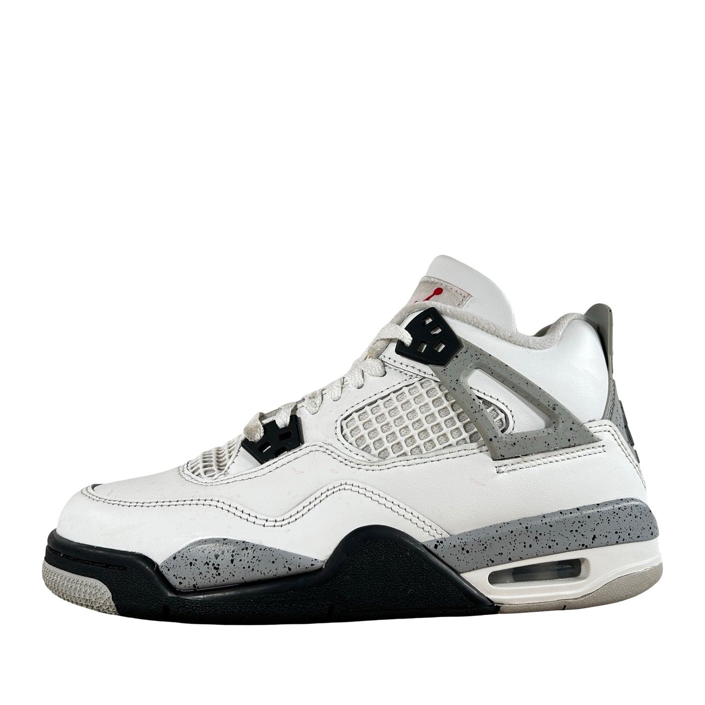 IB4171 100 Jordan 4 Retro White Cement (2025) (GS) [USED] - 5.5 Y (Used) (No Box)