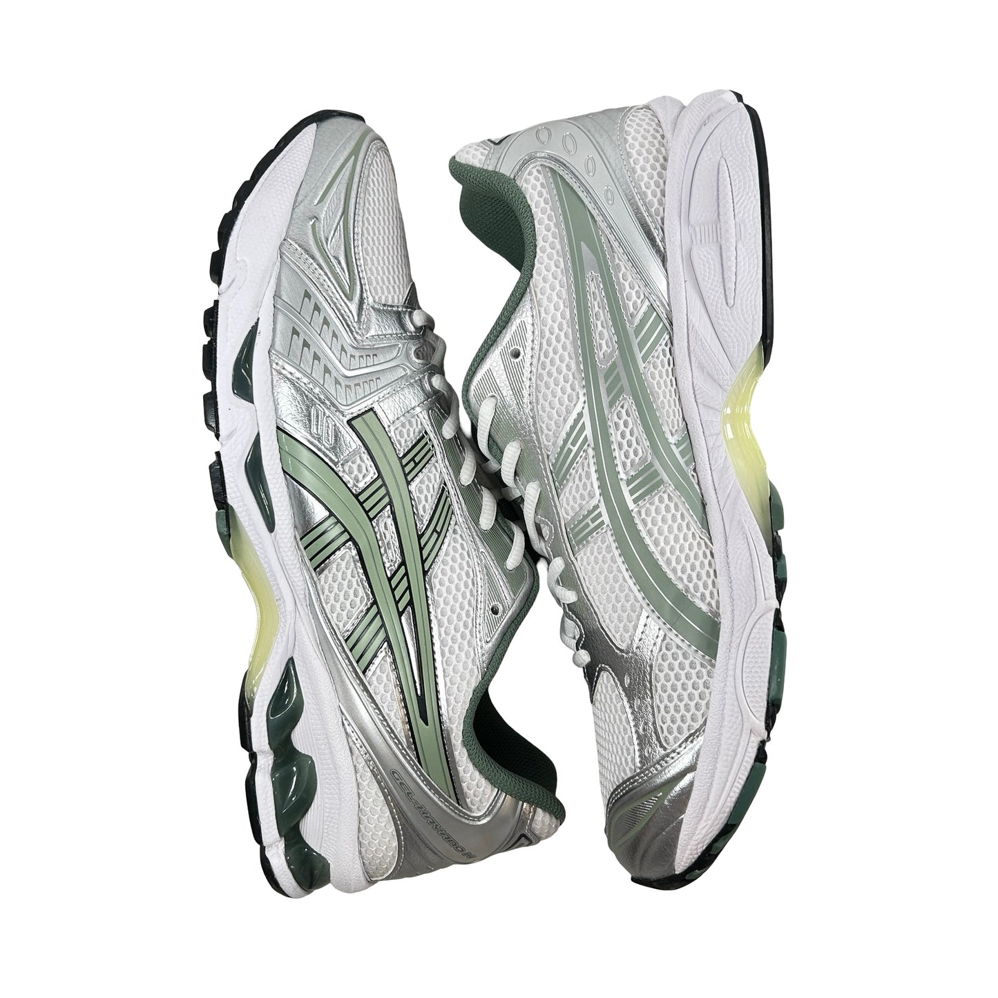 1201A019 107 ASICS Gel-Kayano 14 White Pure Silver Slate Grey Sage [USED] - 11 M (VNDS)