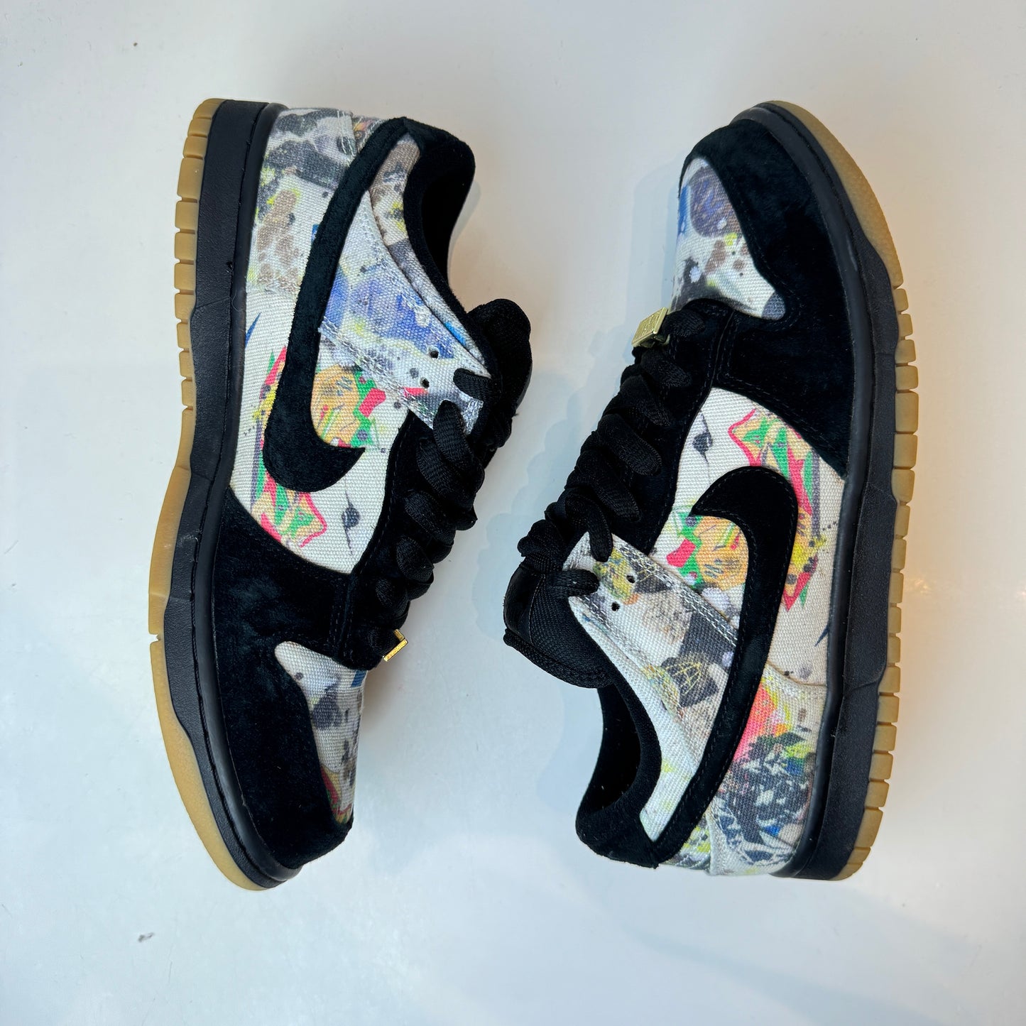 FD8778 001 Nike SB Dunk Low Supreme Rammellzee [USED] - 8.5 M (Used)