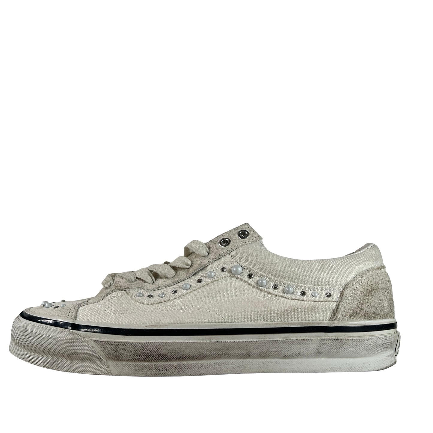 VN000E8VCCZ Vans OTW Old Skool 36 Pearlized Pack Marshmallow [USED] - 11 M (Used)