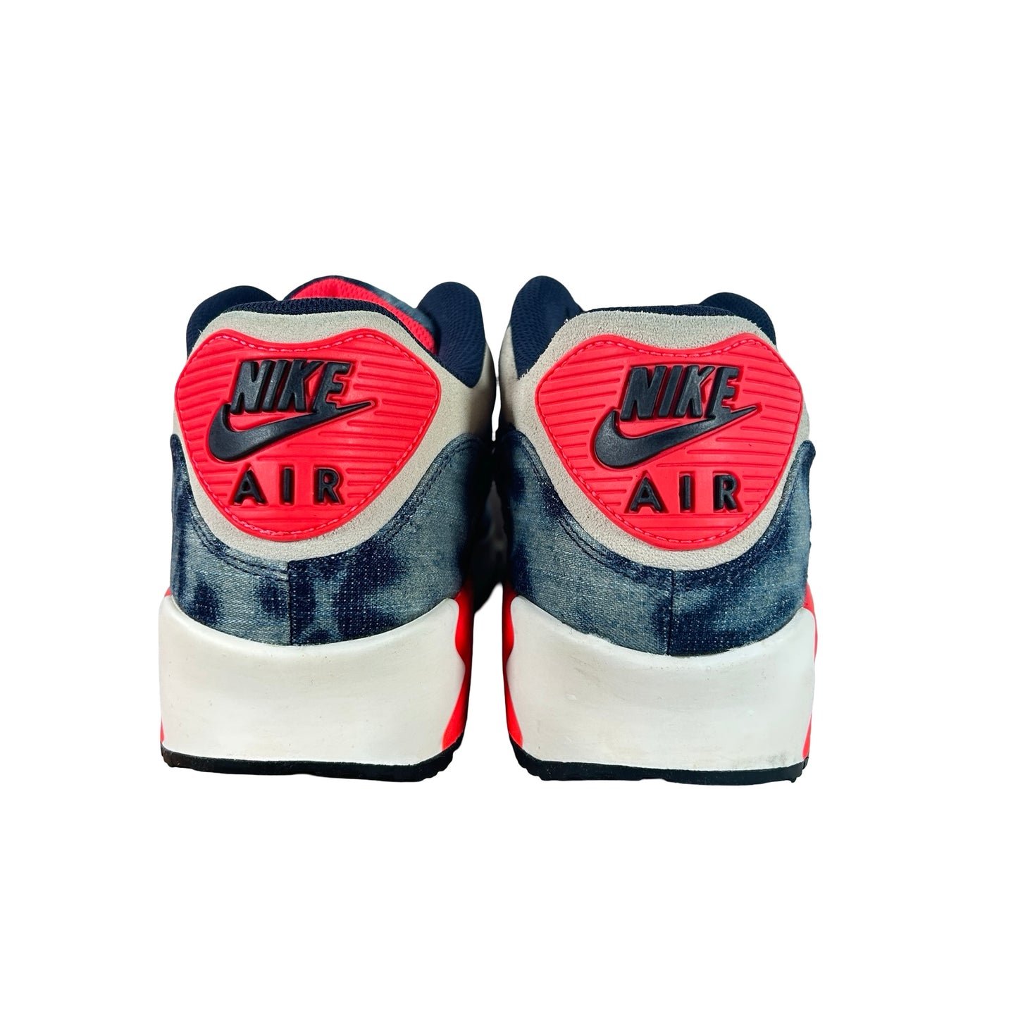 700875 400 Nike Air Max 90 Washed Denim [USED] - 9 M (Used)