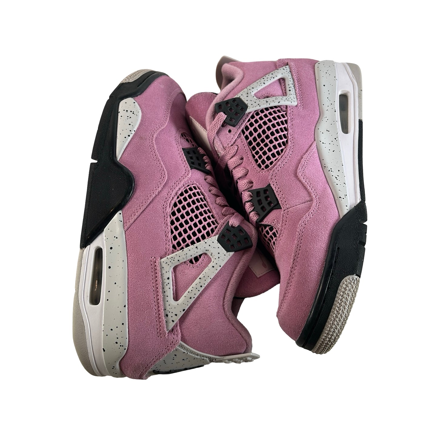 AQ9129 501 Jordan 4 Retro Orchid (Women's) [USED] - 9 W (Used)