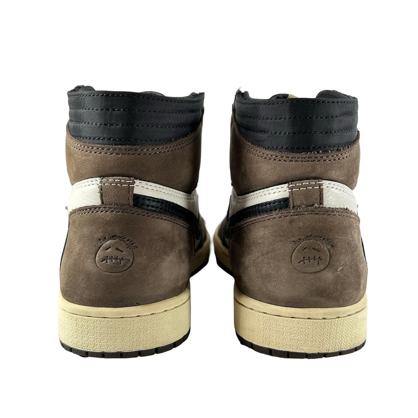 CD4487 100 Jordan 1 Retro High OG SP Travis Scott Mocha [USED] - 9.5 M (Used)