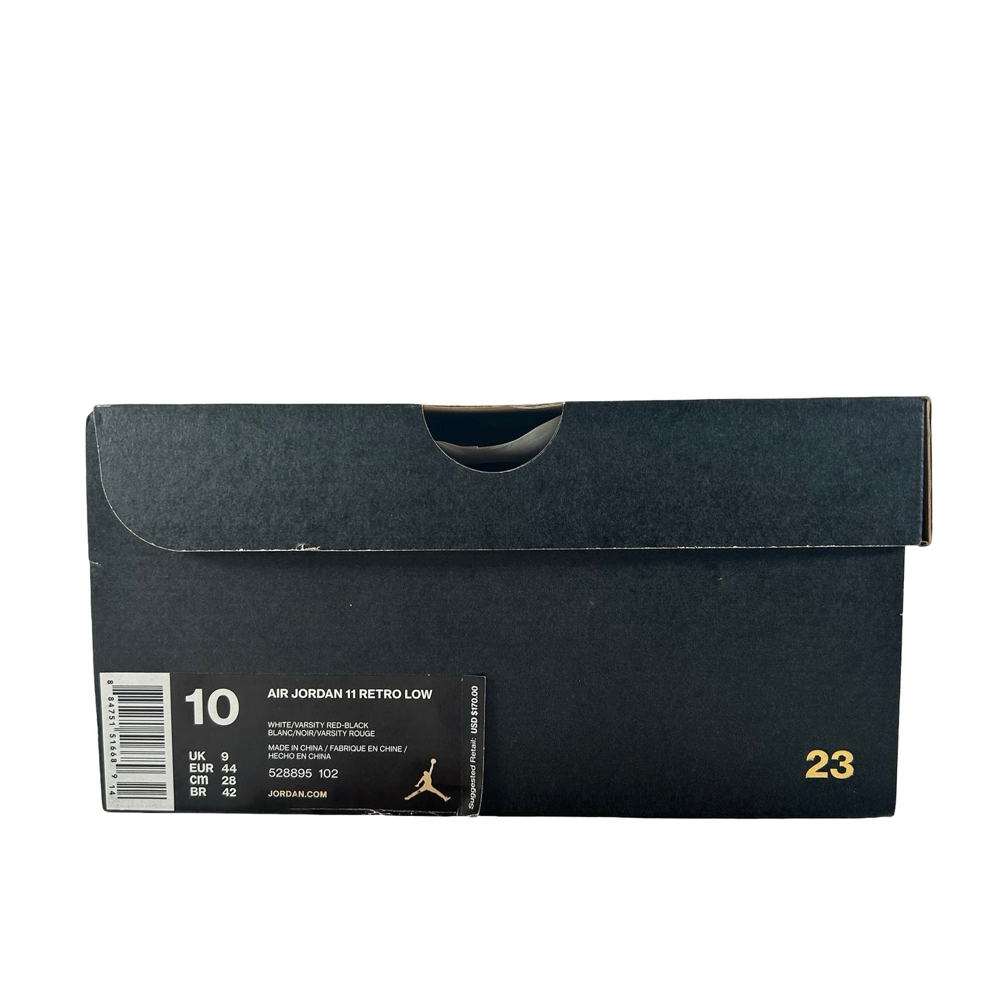 528895 102 Jordan 11 Retro Low Cherry (2016) [USED] - 10 M (Used)